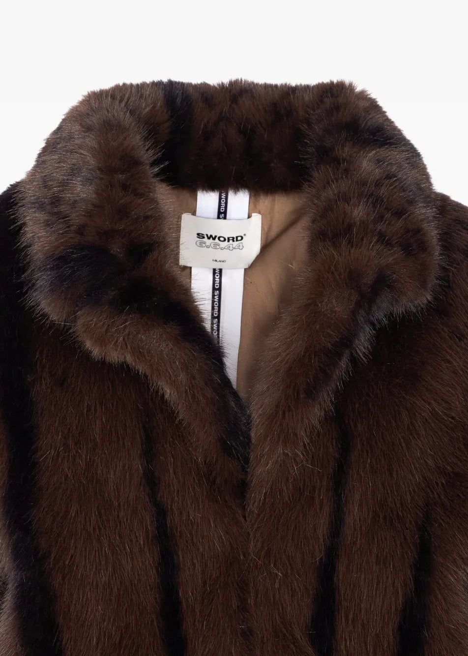 CAPPOTTO PELLICCIA ECO - SA258986