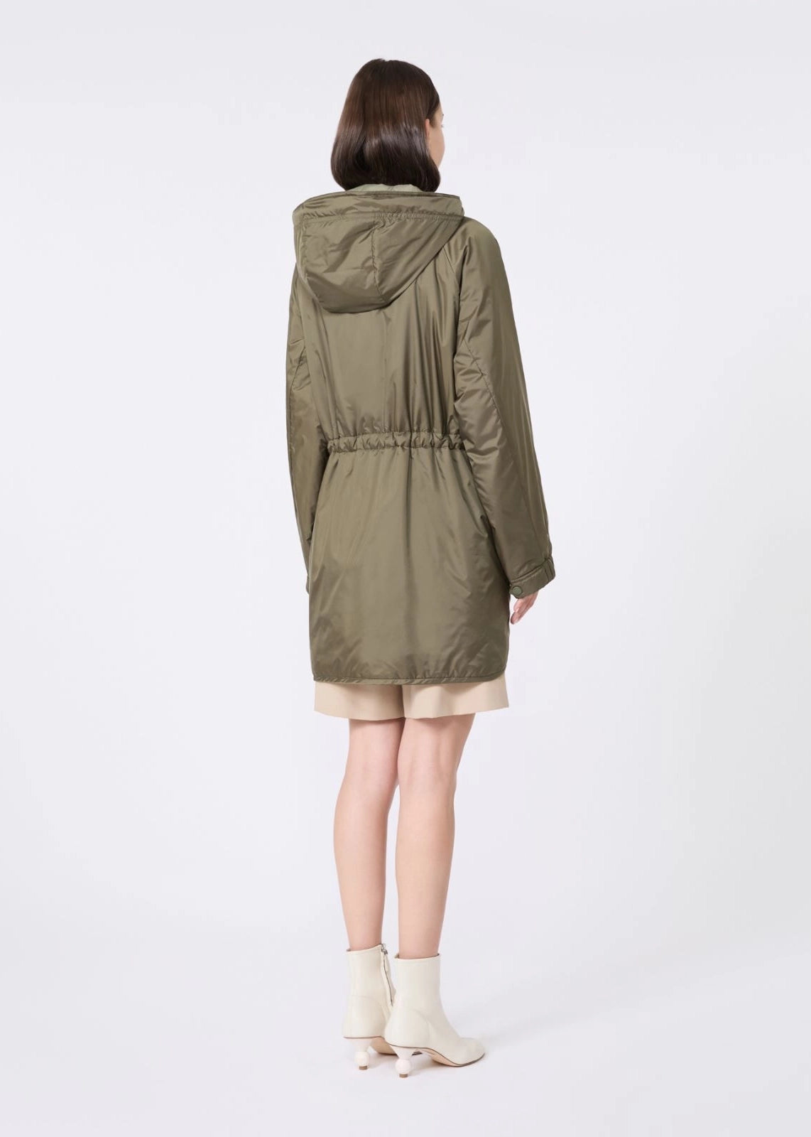 PARKA REVERSIBILE IN TELA ANTIGOCCIA - ALCAMO