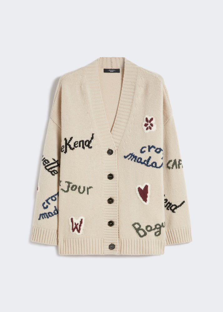 CARDIGAN IN LANA - BELGIO