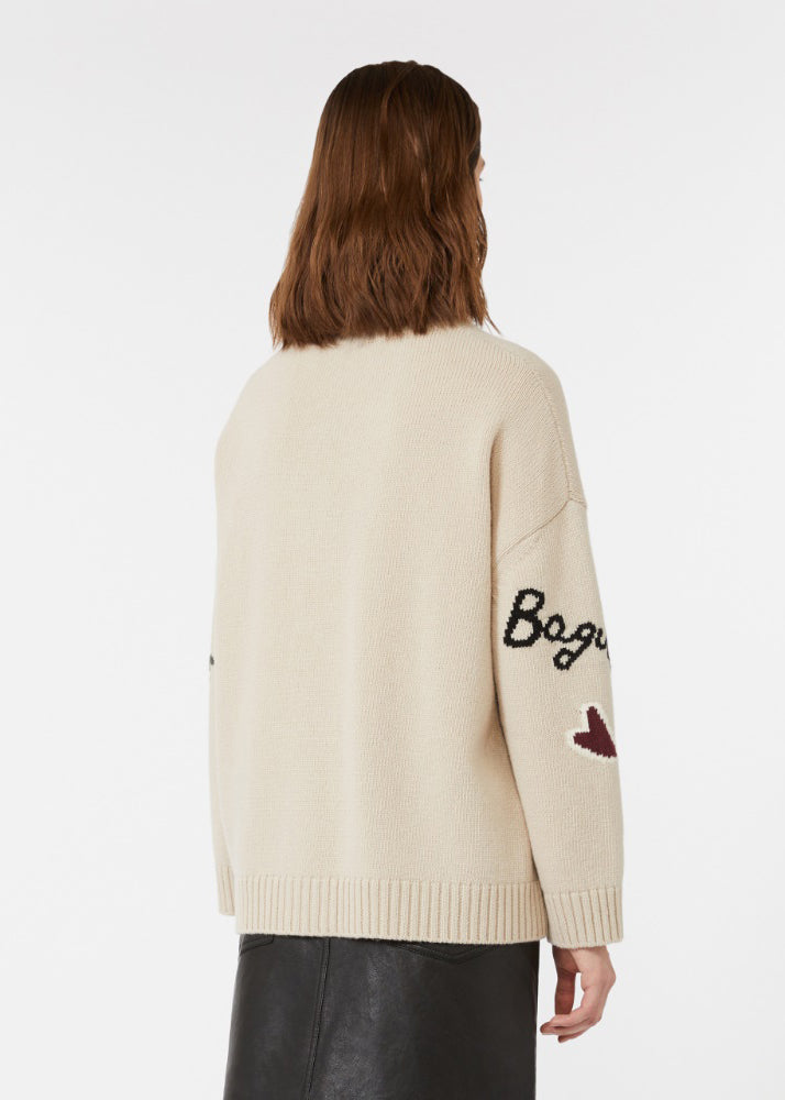 CARDIGAN IN LANA - BELGIO