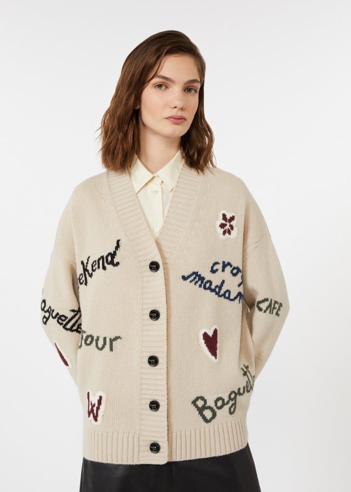 CARDIGAN IN LANA - BELGIO