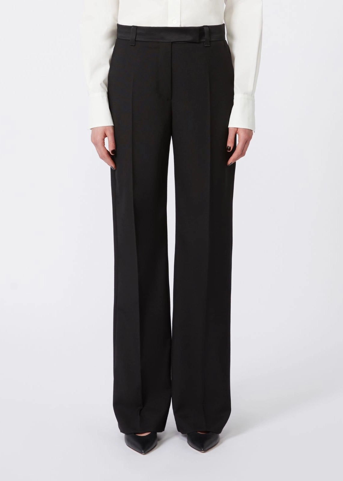 PANTALONE IN TELA DI LANA - BREAK1234