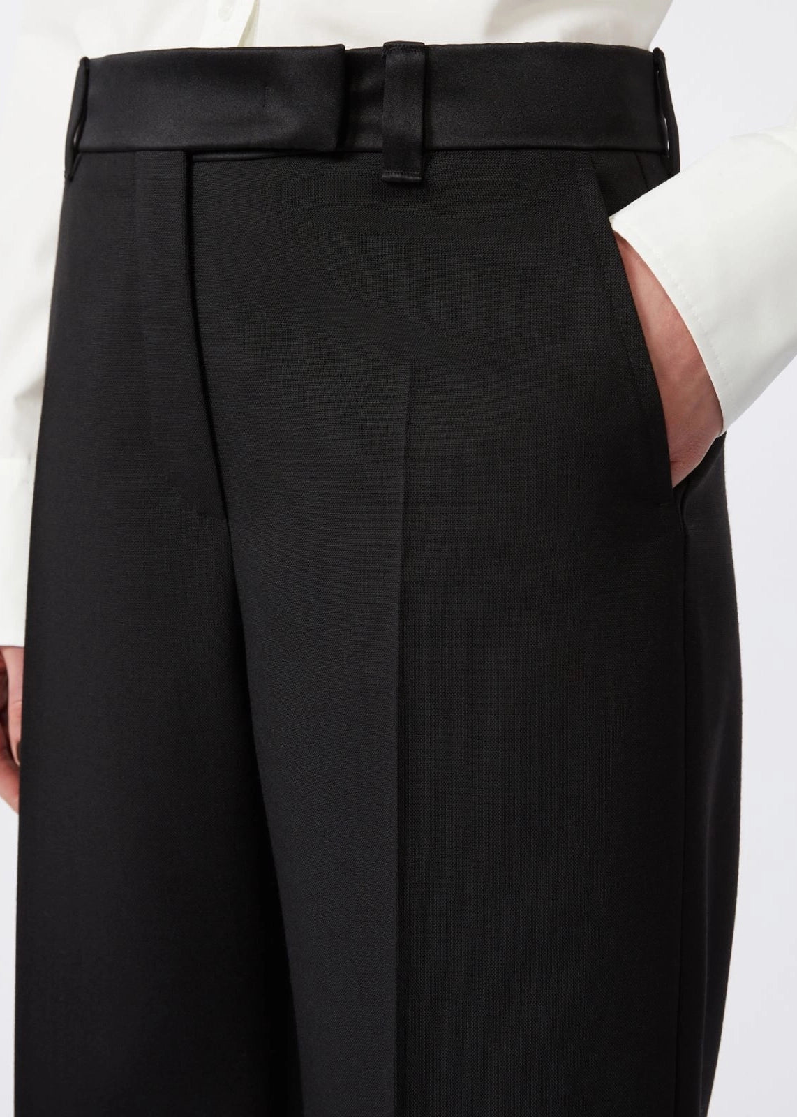 PANTALONE IN TELA DI LANA - BREAK1234