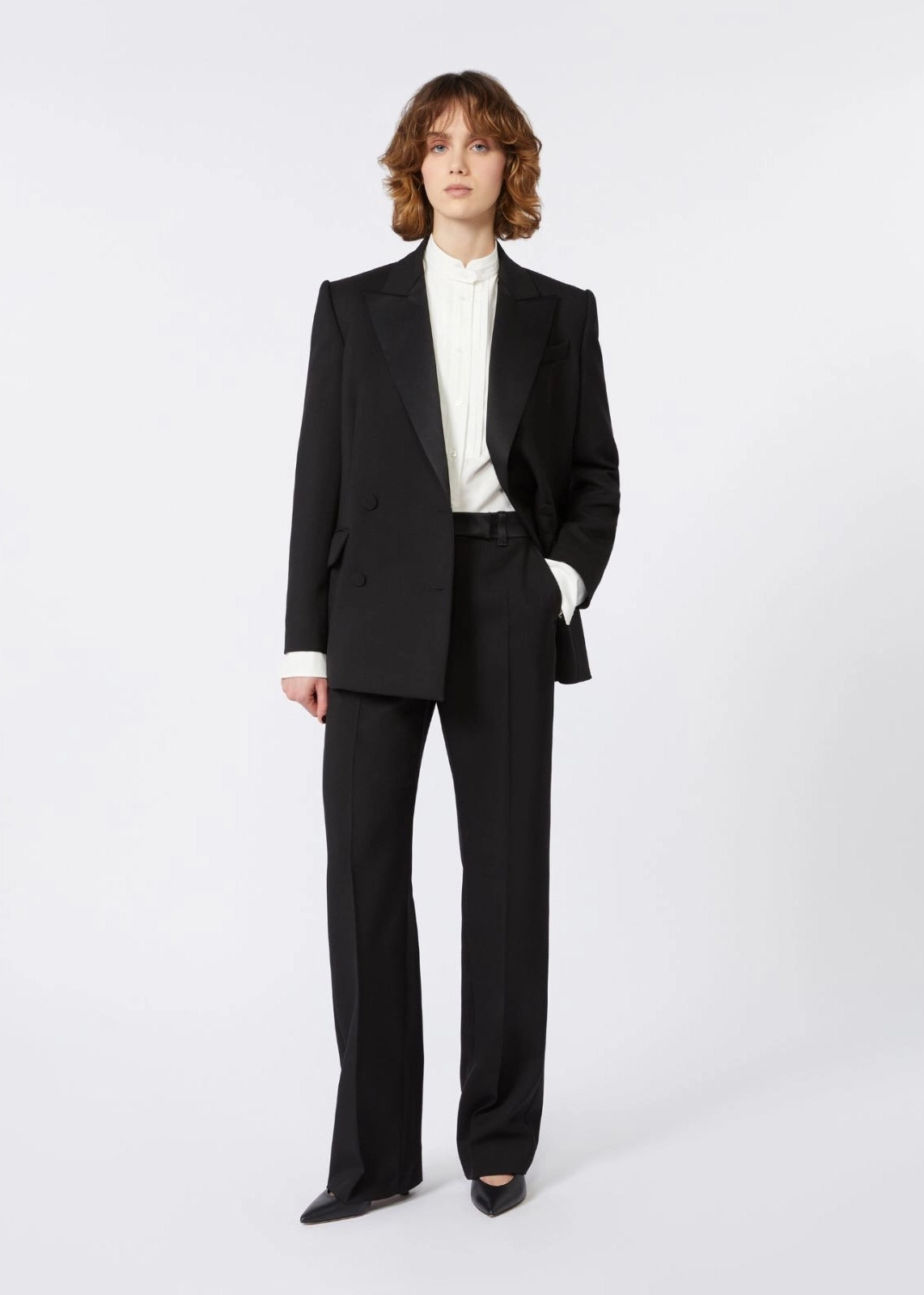 PANTALONE IN TELA DI LANA - BREAK1234