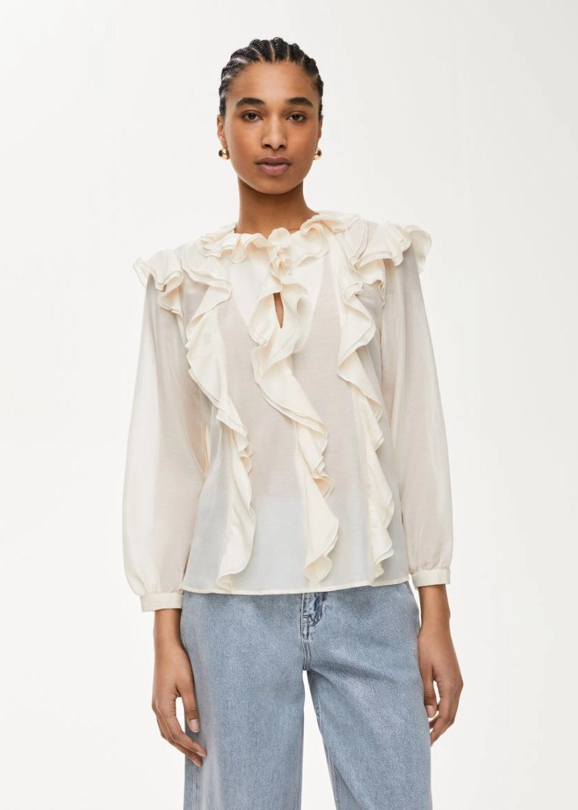 BLUSA IN MISTO SETA - CLEOPATRA
