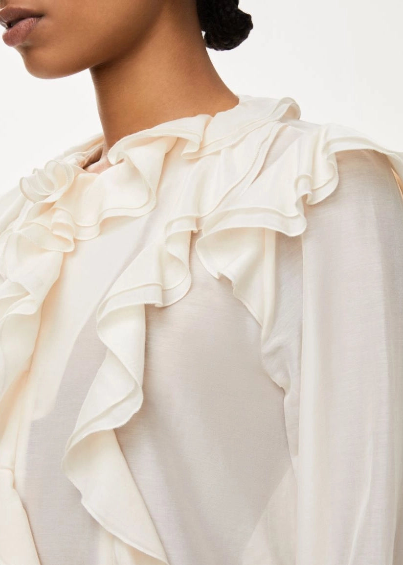 BLUSA IN MISTO SETA - CLEOPATRA