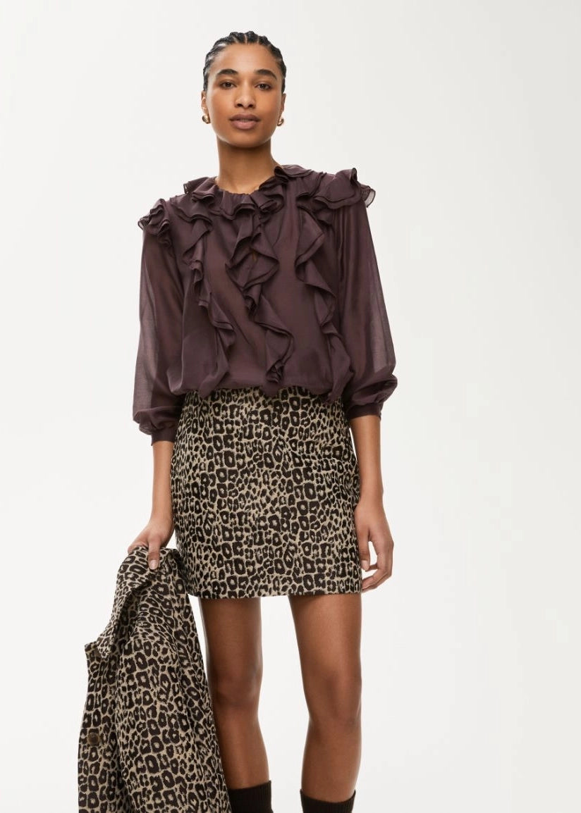 BLUSA IN MISTO SETA - CLEOPATRA