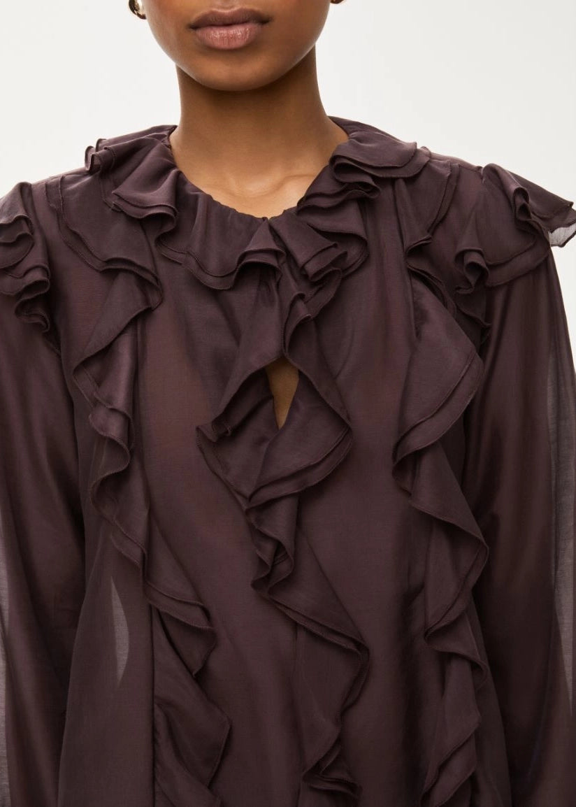 BLUSA IN MISTO SETA - CLEOPATRA