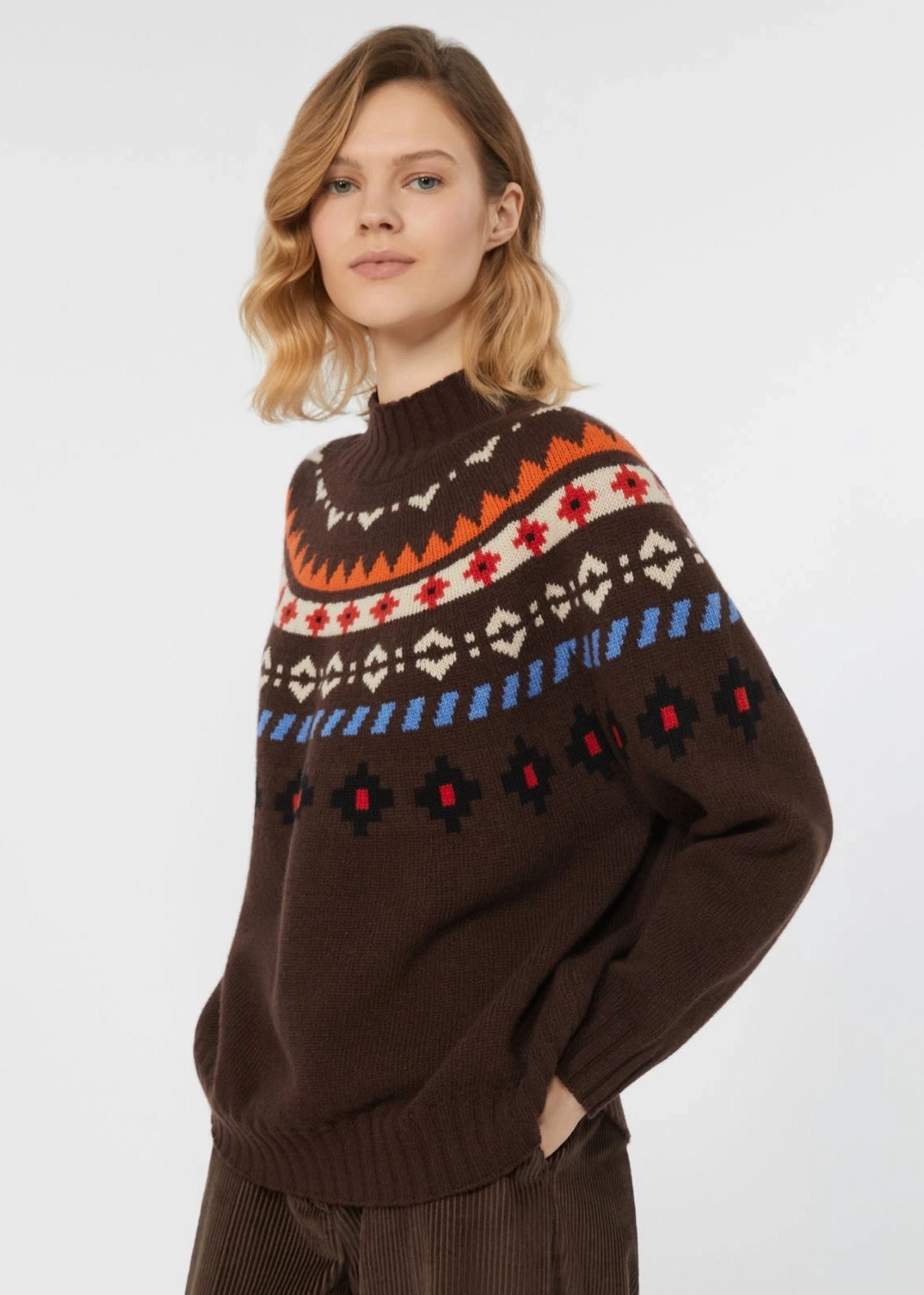 MAGLIA IN LANA JACQUARD - HARDY