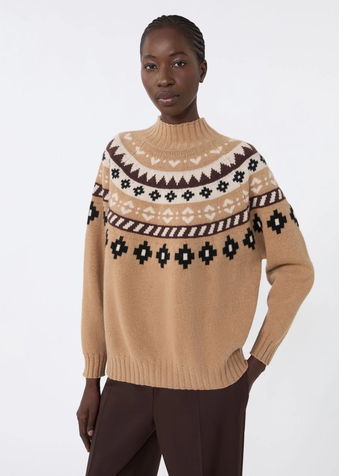 MAGLIA IN LANA JACQUARD - HARDY