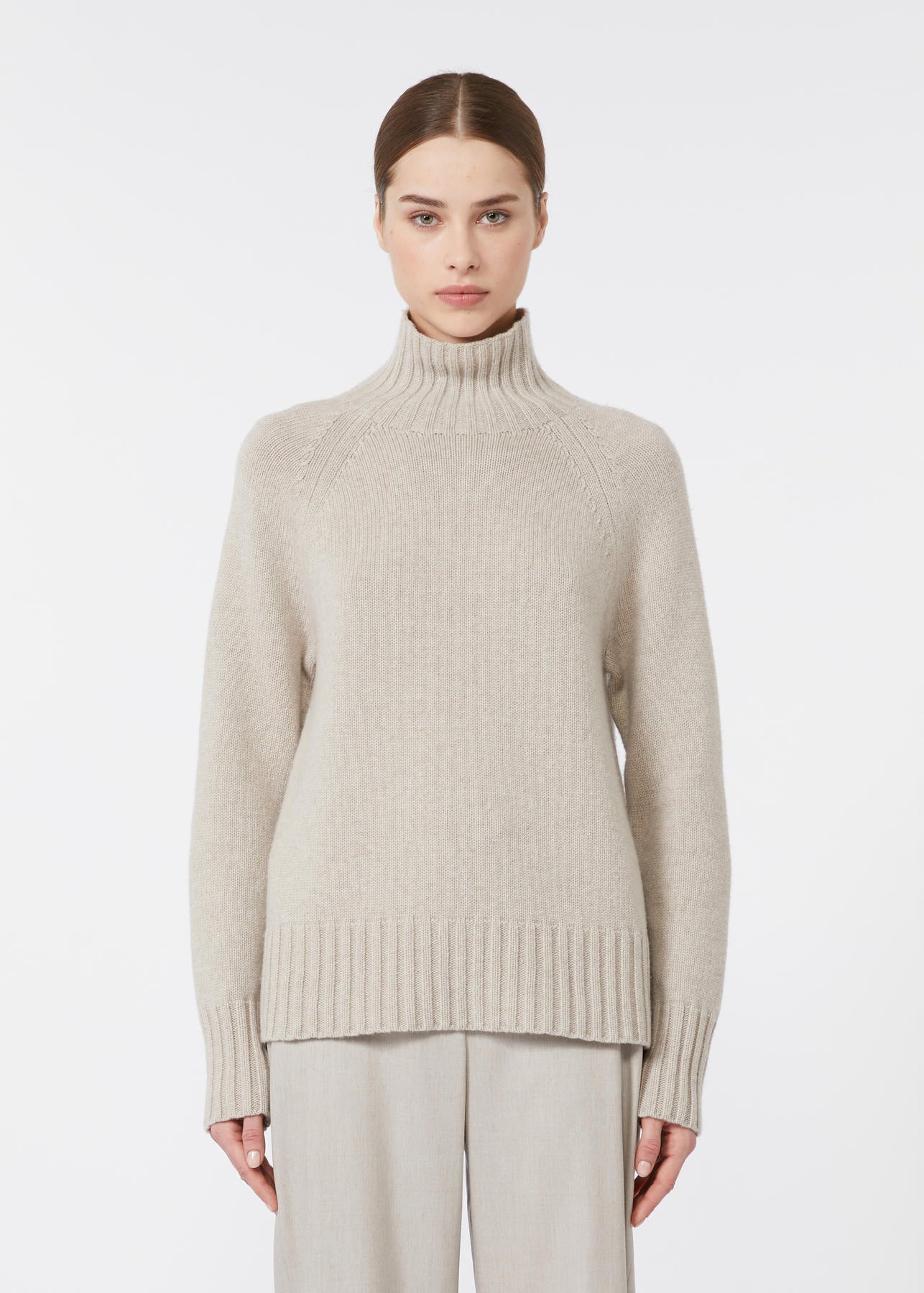 MAGLIA IN FILATO DI LANA E CASHMERE - MANTOVA
