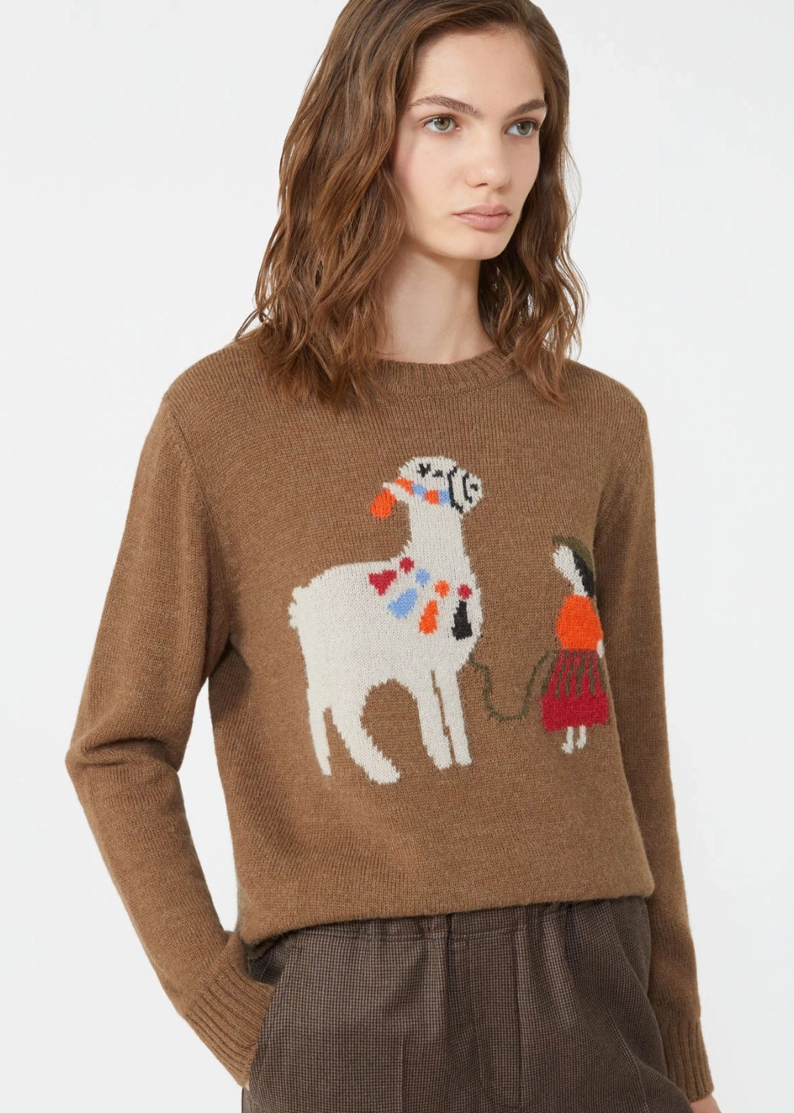 MAGLIA IN ALPACA E LANA - NITRA
