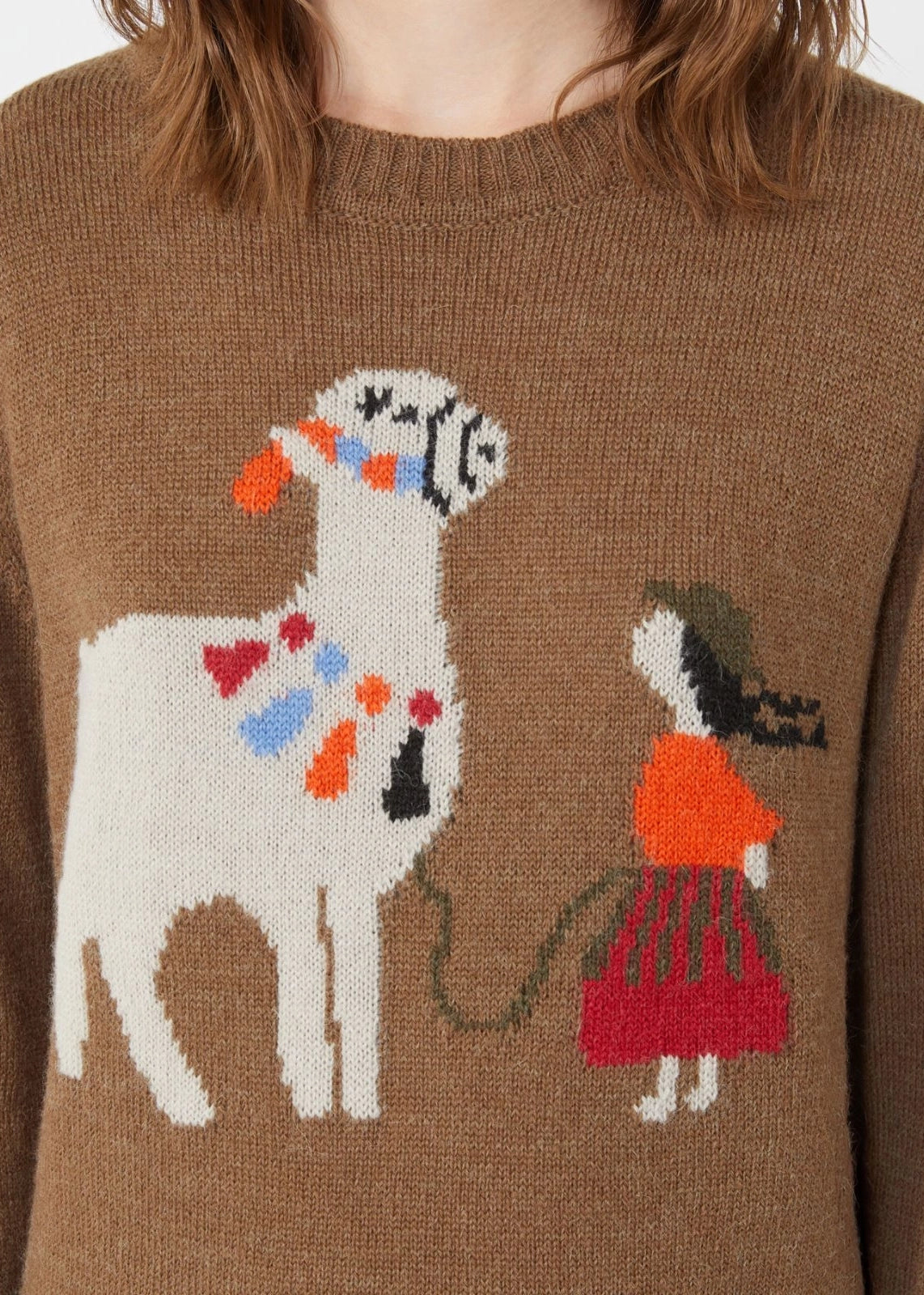 MAGLIA IN ALPACA E LANA - NITRA