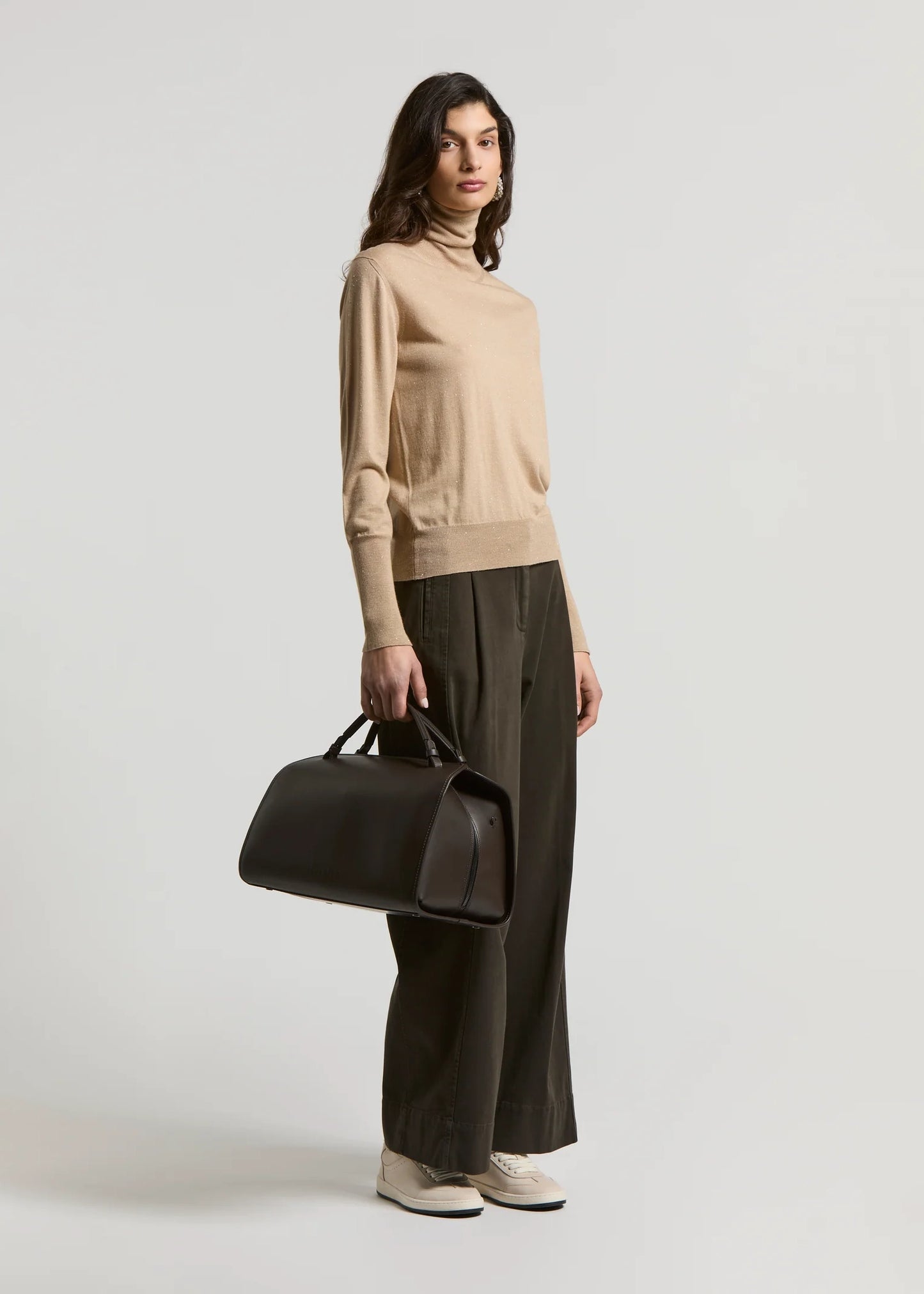 PANTALONE IN GABARDINA DI COTONE SOFT STRETCH - P04699T3-02487