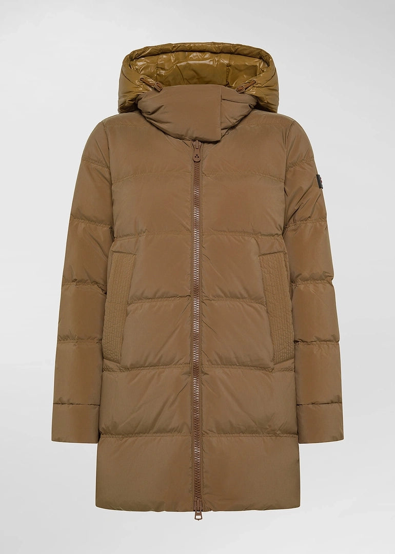 PIUMINO CON CAPPUCCIO IN CONTRASTO MATERIALE - UNIX ML BMAT PED4838