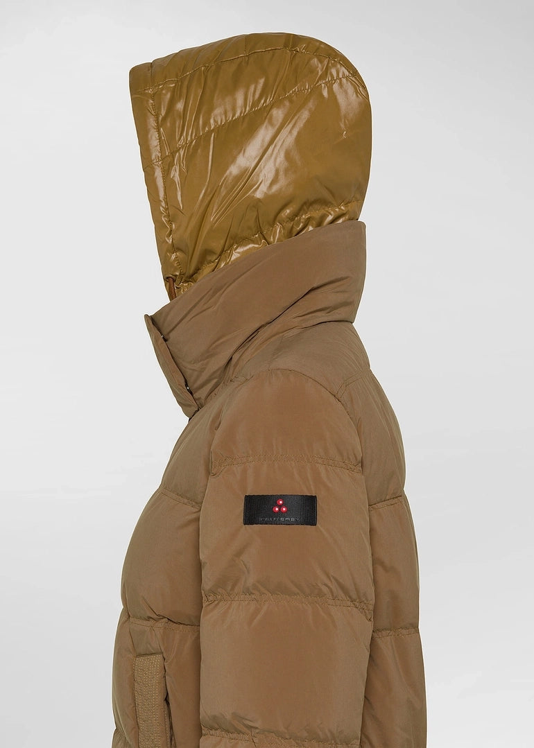 PIUMINO CON CAPPUCCIO IN CONTRASTO MATERIALE - UNIX ML BMAT PED4838