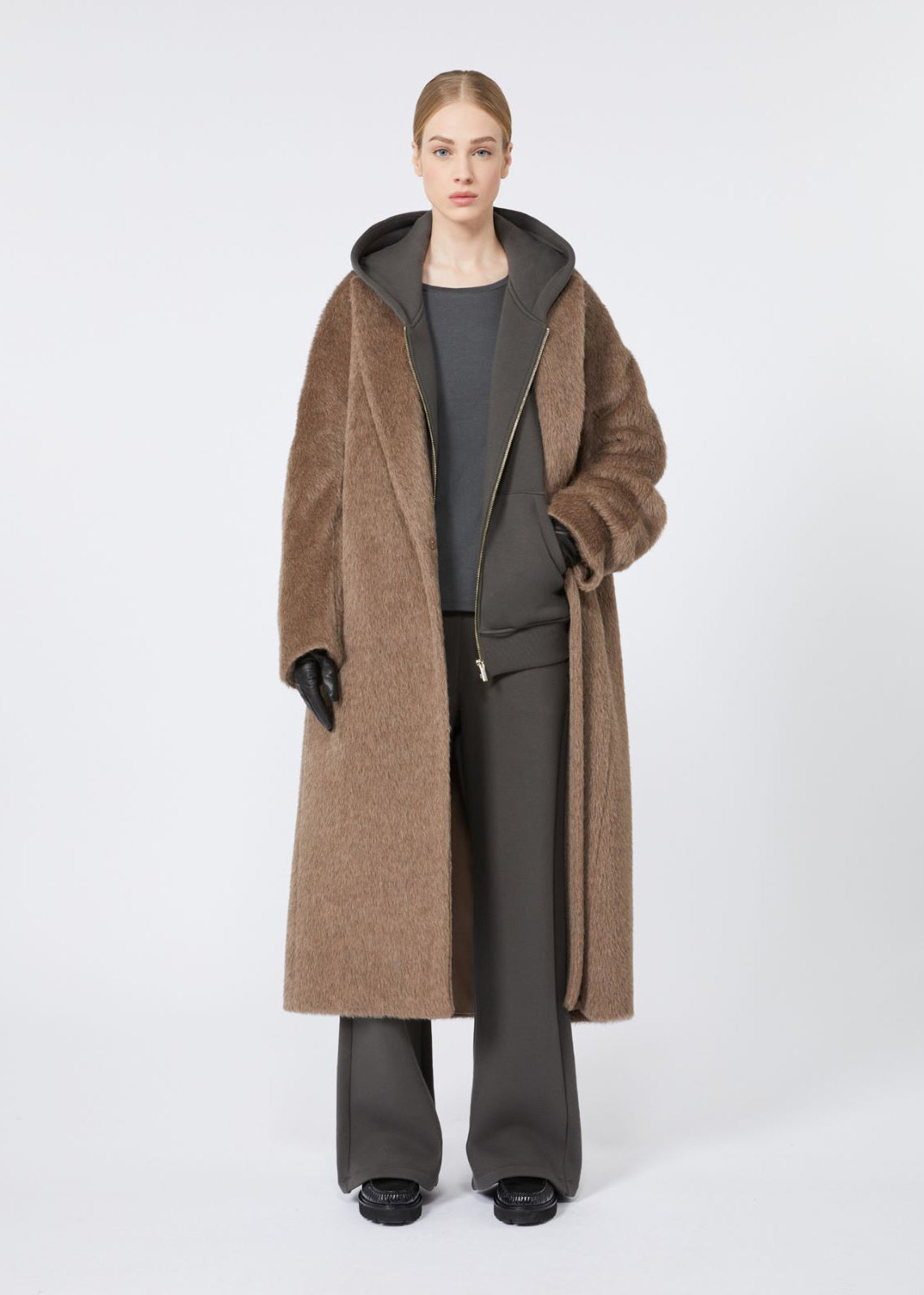 PANTALONE IN JERSEY DI COTONE - POMPEO