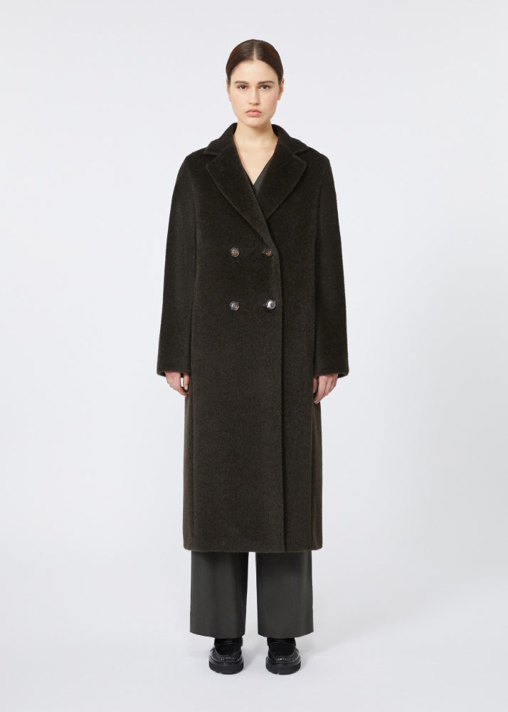 CAPPOTTO DOPPIOPETTO IN LANA E ALPACA - ROSANNA