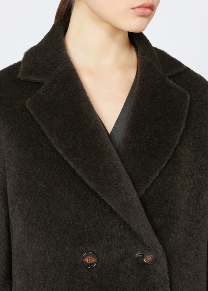 CAPPOTTO DOPPIOPETTO IN LANA E ALPACA - ROSANNA