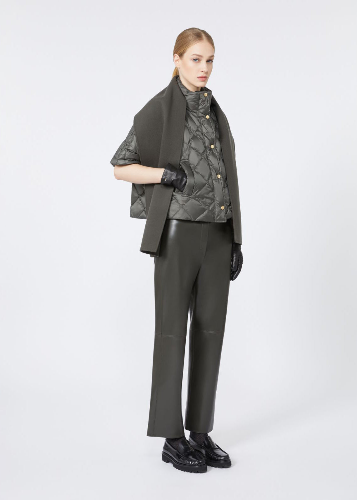 PANTALONE IN TESSUTO SPALMATO - SUBLINE
