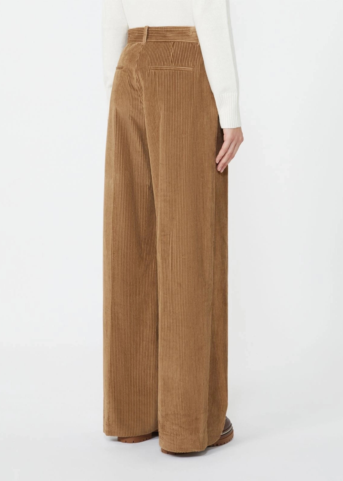 PANTALONE AMPIO IN VELLUTO A COSTE - TANIA