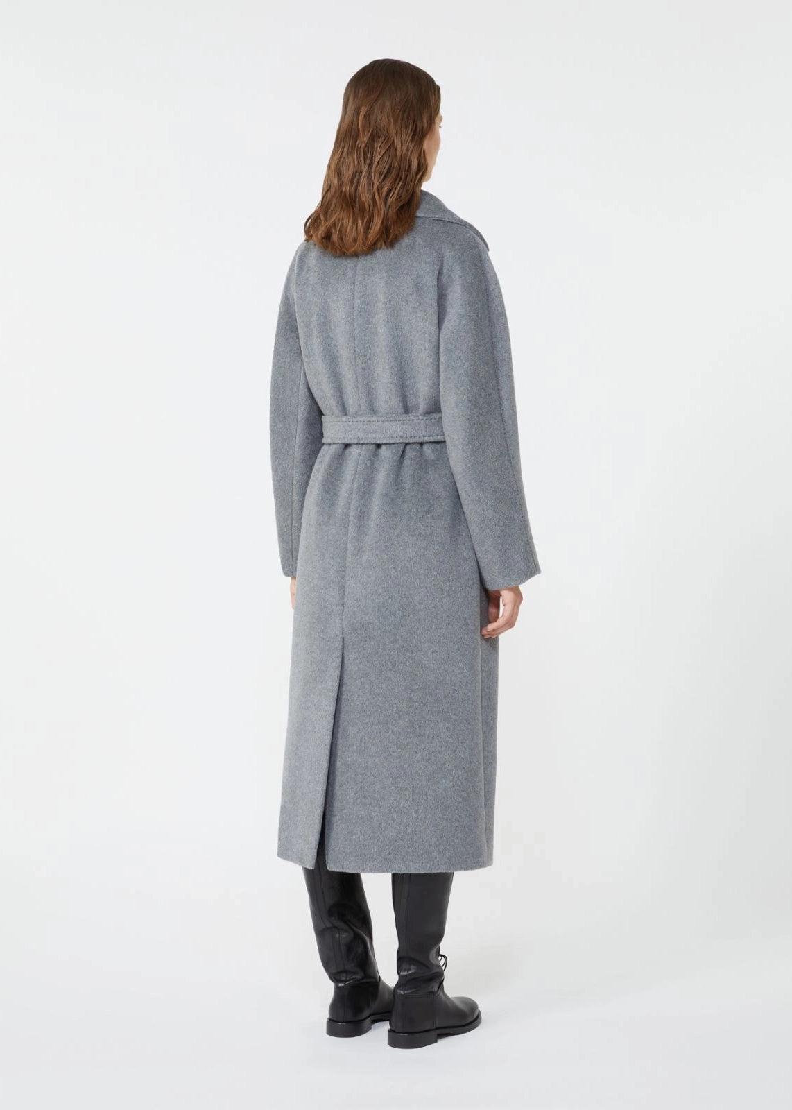 CAPPOTTO LUNGO IN LANA E ALPACA - TEMPERA