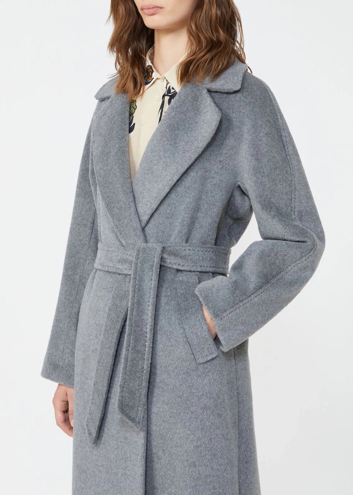 CAPPOTTO LUNGO IN LANA E ALPACA - TEMPERA