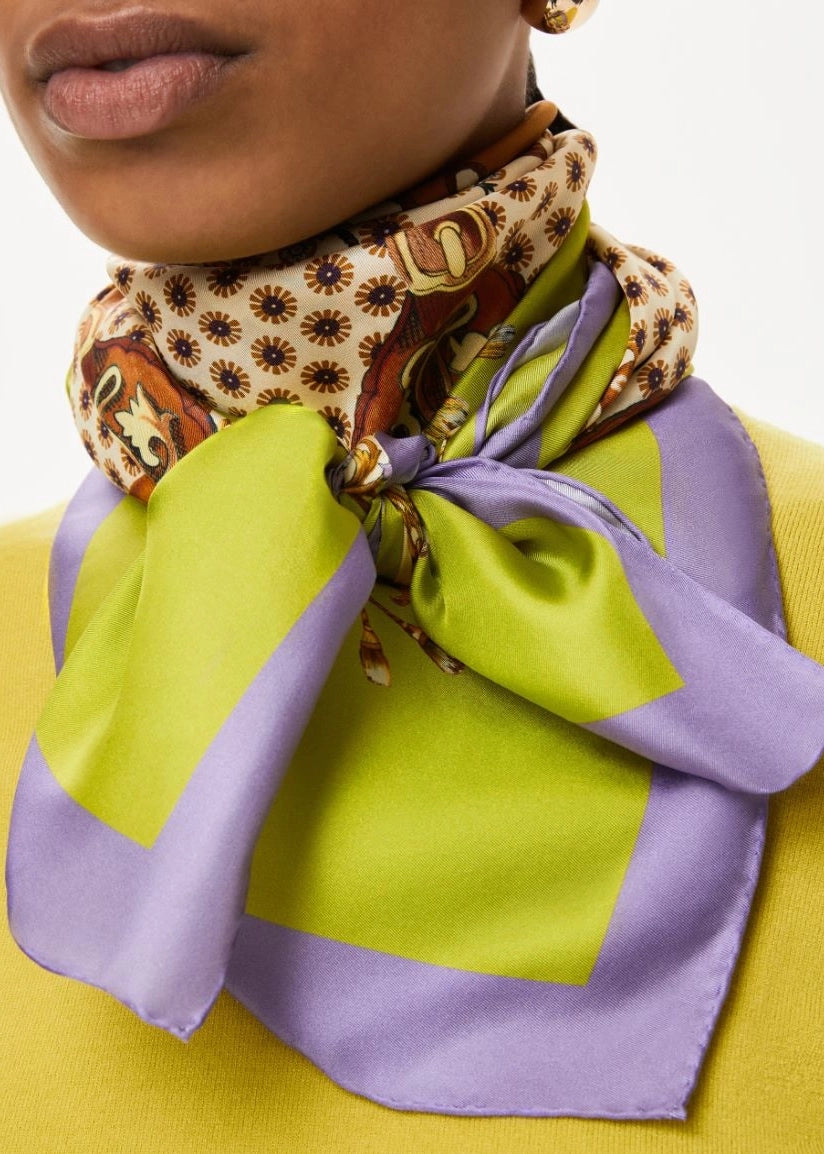 FOULARD IN SETA - TROPEA