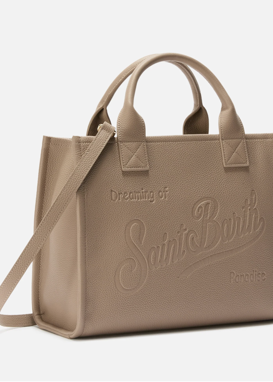 BORSA A SPALLA VANITY BAG LARGE IN PELLE MARTELLATA- VANMD001