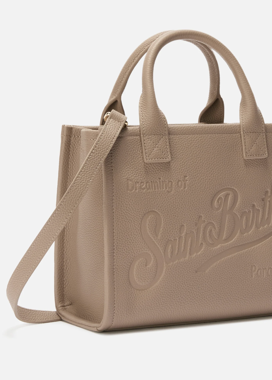 BORSA A SPALLA VANITY BAG MIDI IN PELLE MARTELLATA- VANMD001