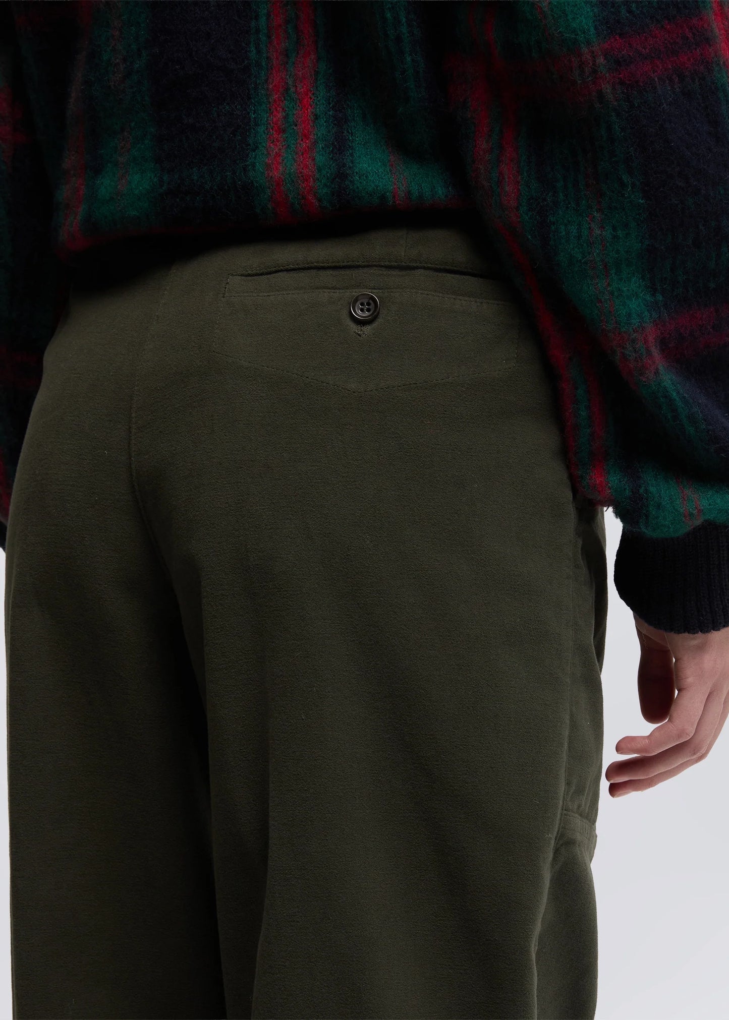 PANTALONE IN FUSTAGNO STRETCH - 0106G549