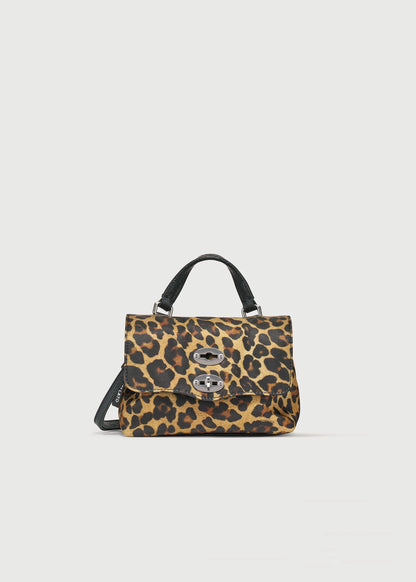 BORSA - POSTINA® BABY IN TESSUTO NYLON BLACK ZOO