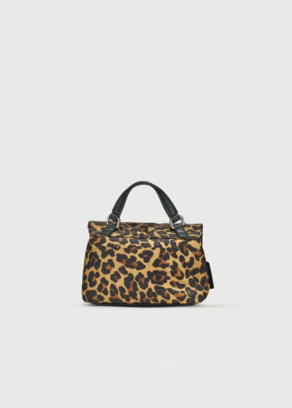 BORSA - POSTINA® BABY IN TESSUTO NYLON BLACK ZOO