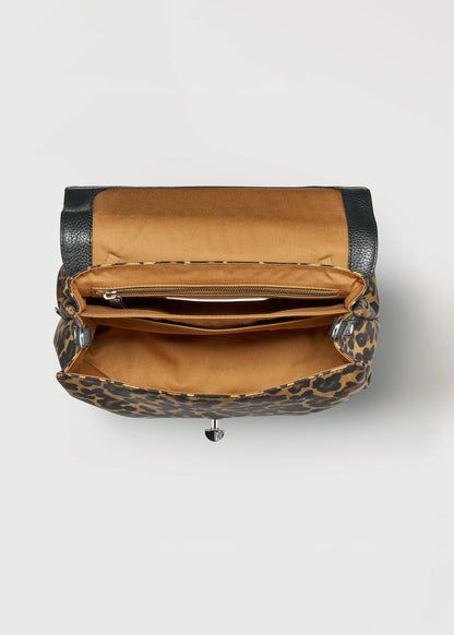 BORSA - POSTINA® SMALL IN TESSUTO NYLON BLACK ZOO
