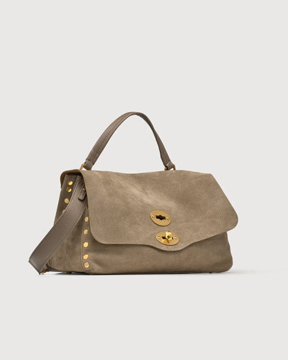 BORSE - POSTINA®  JONES SMALL IN PELLE NABUK