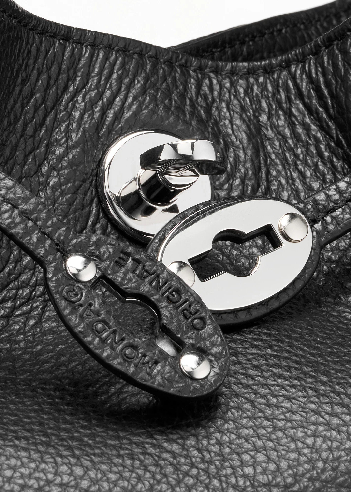 BORSA - MONDA'® SMALL IN PELLE MARTELLATA