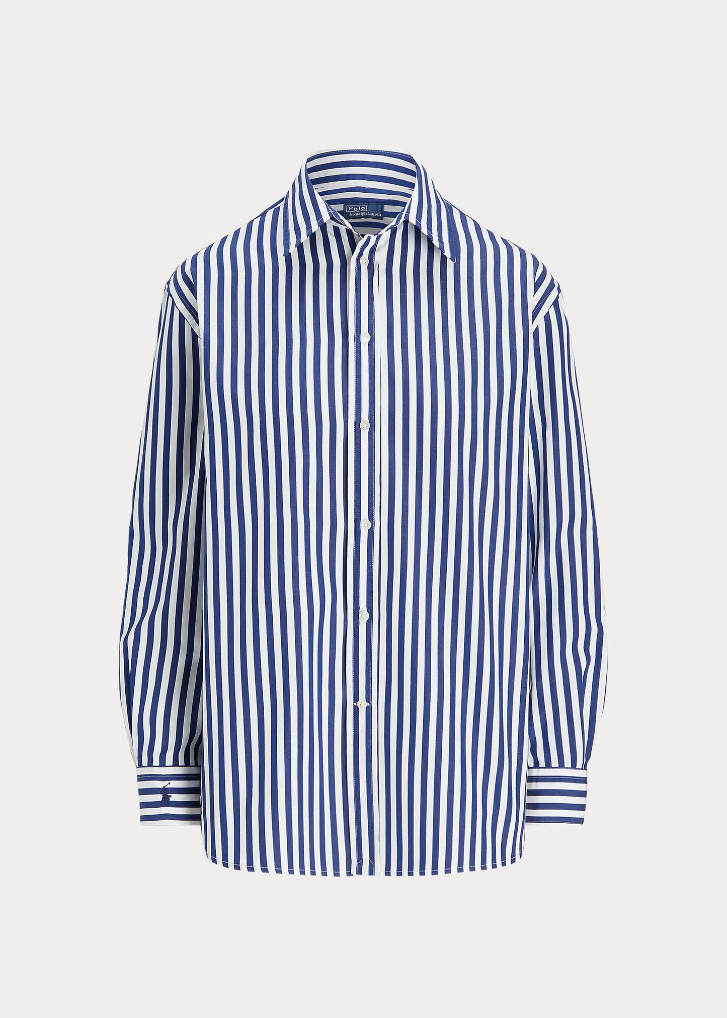CAMICIA IN COTONE A RIGHE OVERSIZE-FIT - 211910743