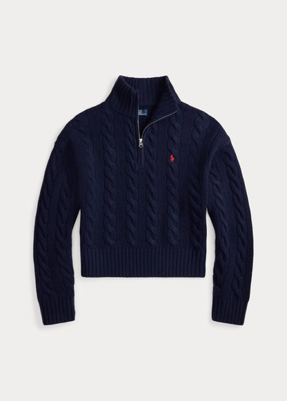 MAGLIA IN LANA E CASHMERE A TRECCE - 211972130