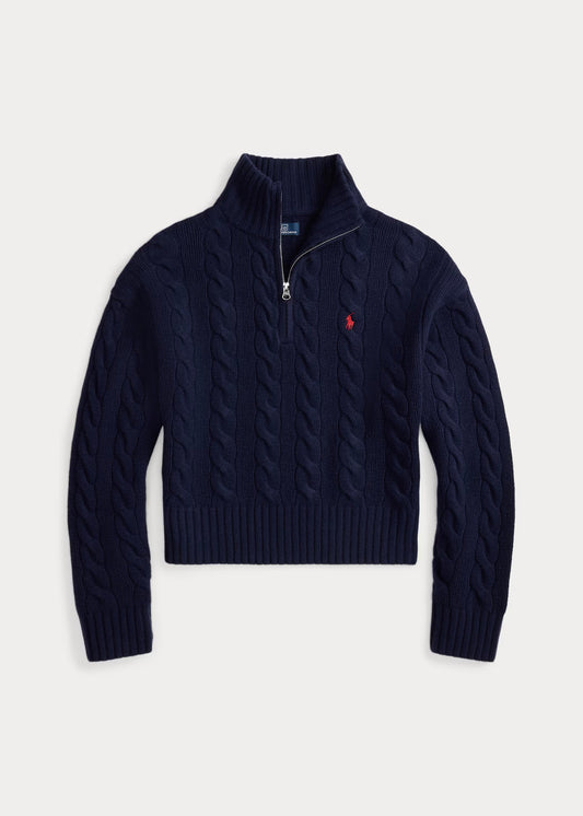 MAGLIA IN LANA E CASHMERE A TRECCE - 211972130