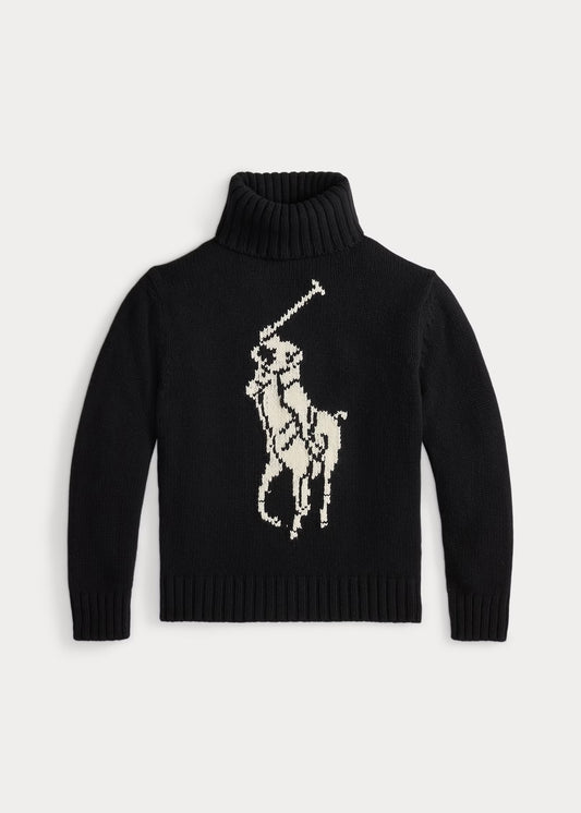 MAGLIA DOLCEVITA BIG PONY IN LANA -   211978329