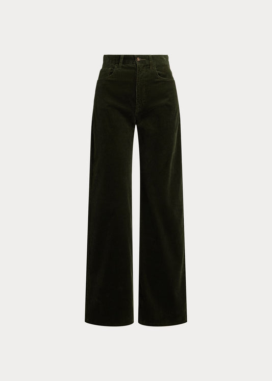 PANTALONI IN VELLUTO DI COTONE A COSTE - 211A87463