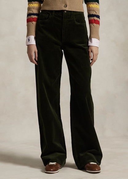 PANTALONI IN VELLUTO DI COTONE A COSTE - 211A87463