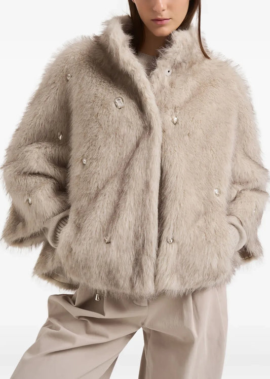 CAPPOTTO CON DECORAZIONE - SA259022
