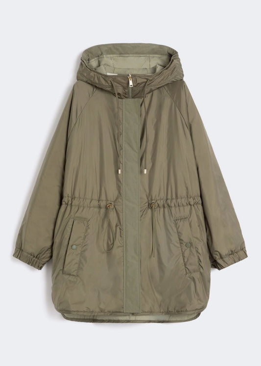 PARKA REVERSIBILE IN TELA ANTIGOCCIA - ALCAMO