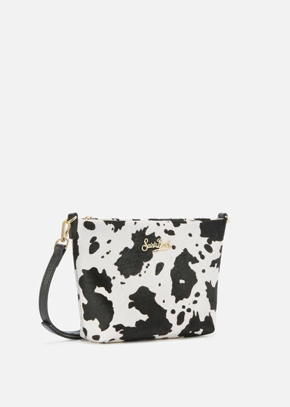 BORSA A SPALLA ALINE IN PELLE SPAZZOLATA E  CAVALLINO - ALI0034