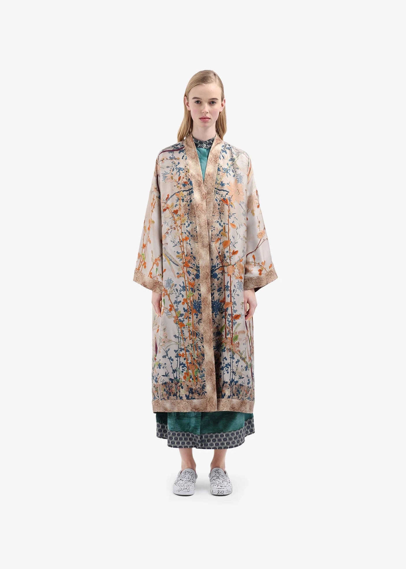 KIMONO SETA - ALOE/KM12528