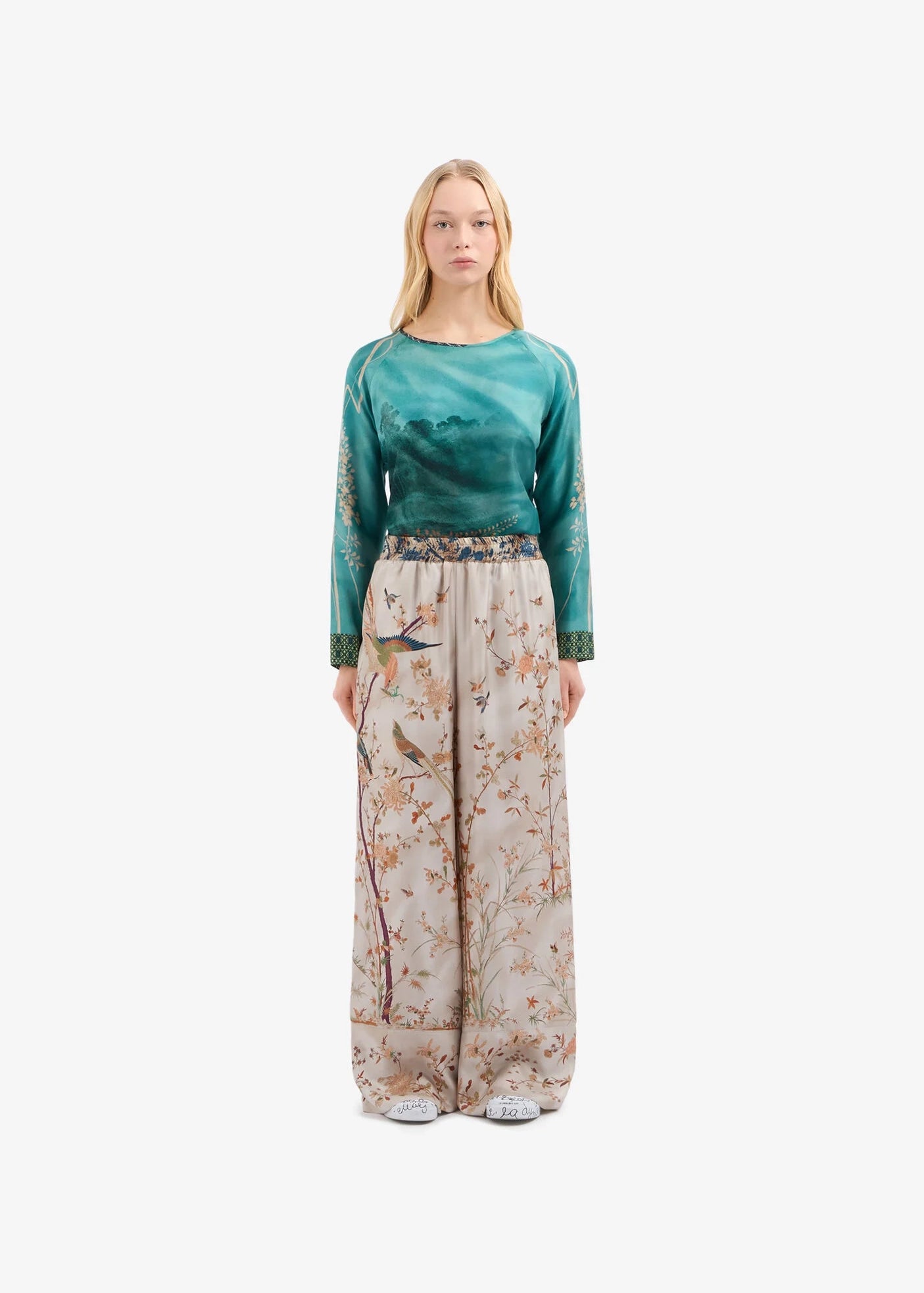 PANTALONI - ALOE/S-PT12450