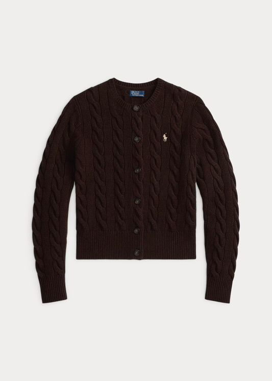 CARDIGAN A TRECCE IN LANA E CASHMERE - 211972104