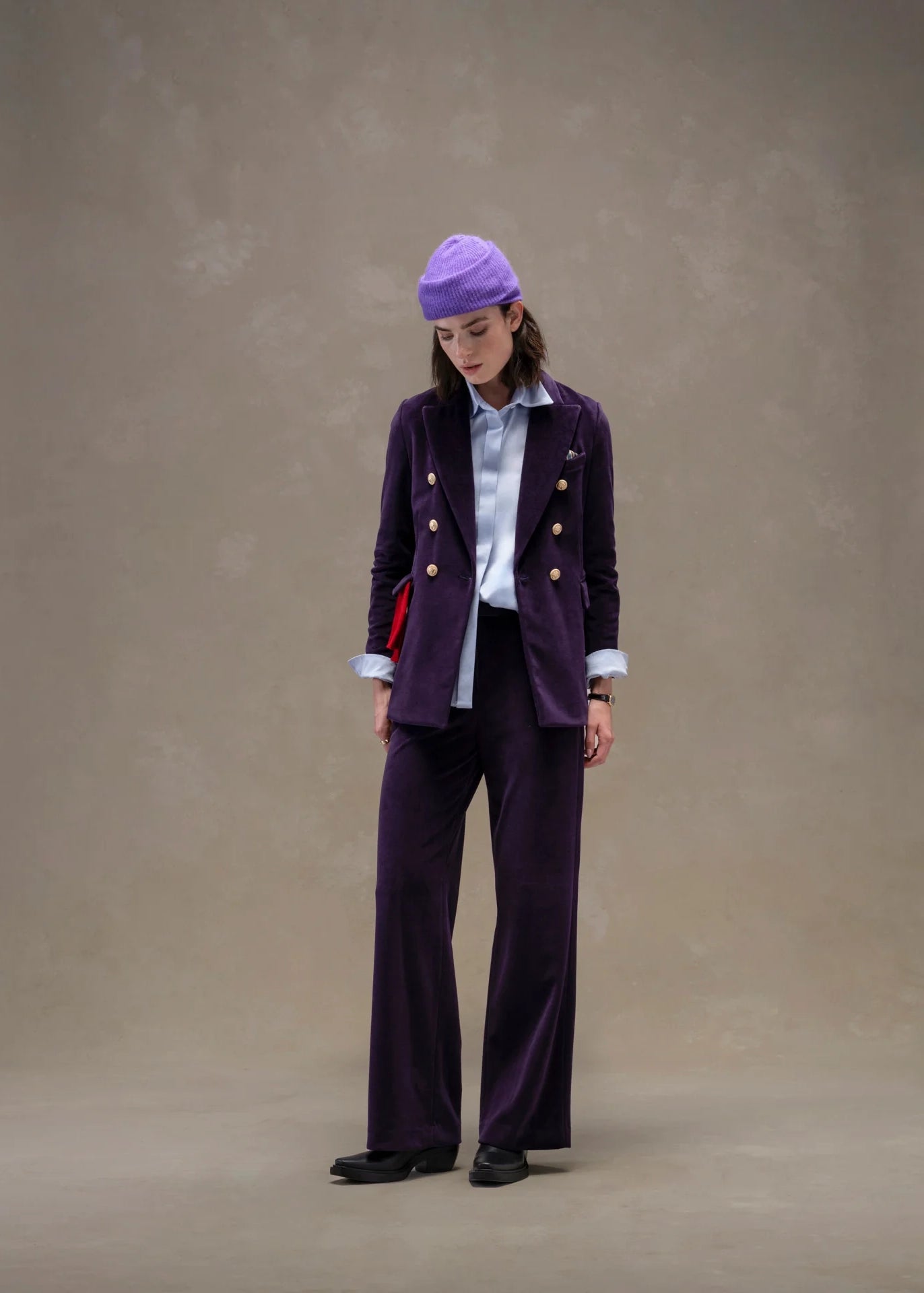 GIACCA DOPPIOPETTO VELOUR - FD3623