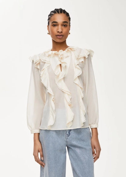 BLUSA IN MISTO SETA - CLEOPATRA